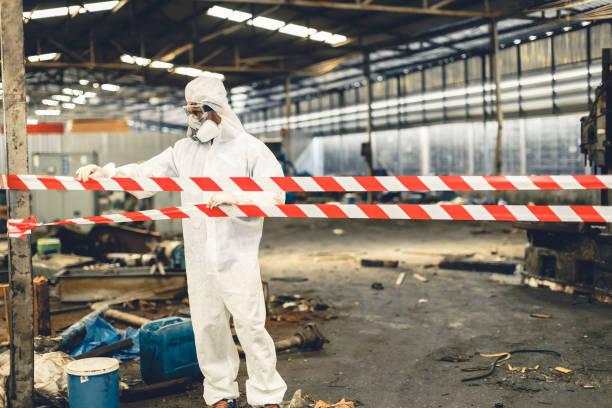 Professional Biohazard technician working in Forked River, NJ